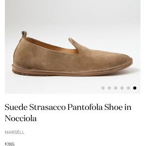 Marsell loafer/moccasin in tan/taupe suede